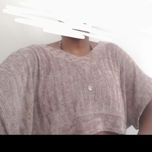 Out from Under by Urban Outfitters Crop Drop Shoulder Sweater